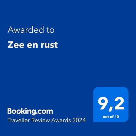 Сasa de vacaciones Zee En Rust De Haan